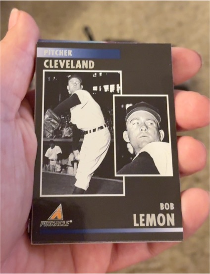 2023 Panini Chronicles Pinnacle #5 Bob Lemon — front