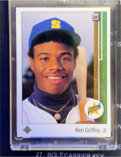 1989 Upper Deck #1 Ken Griffey Jr. — front