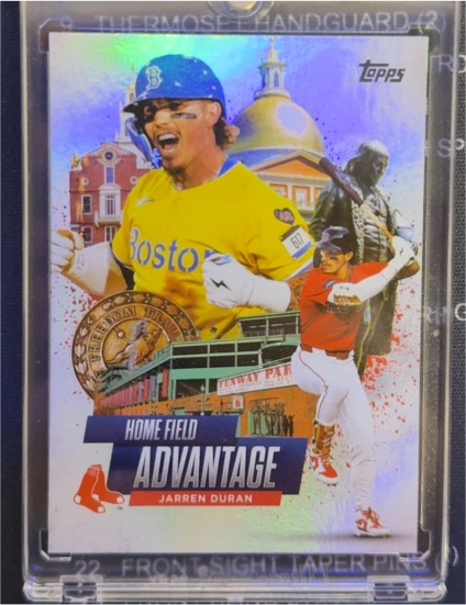 2025 Topps Series 2 #HA-24 Jarren Duran Home Field Advantage — front