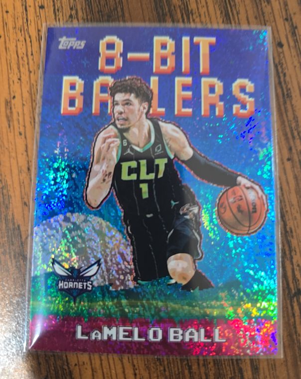 2025-26 Topps #8B-17 LaMelo Ball 8-Bit Ballers — front