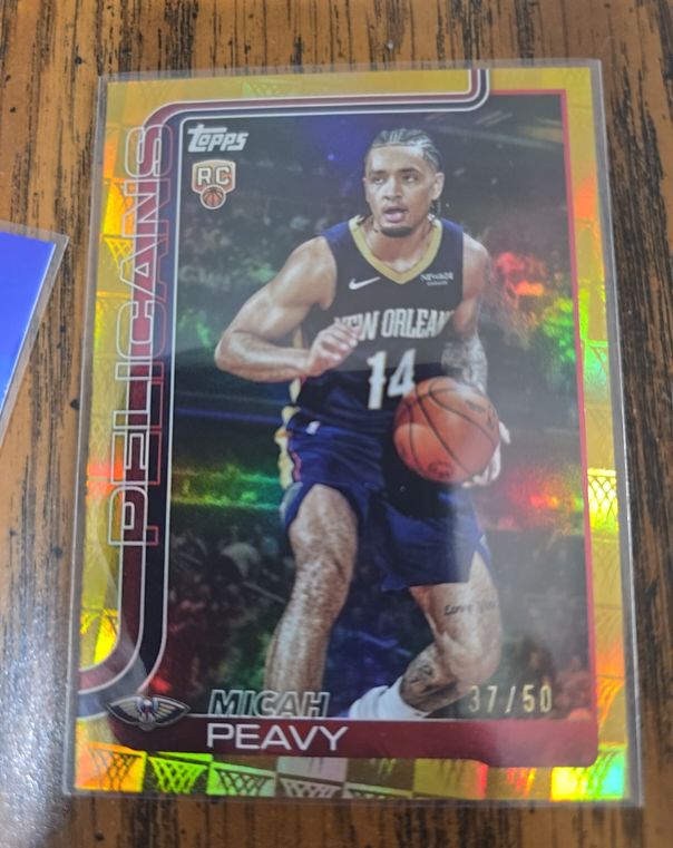 2025-26 Topps #241 Micah Peavy — front