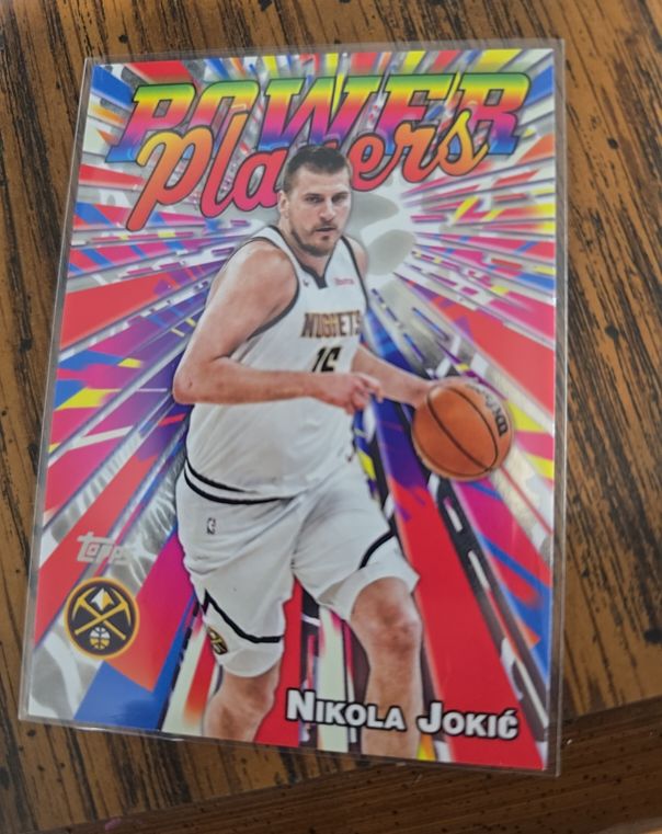 2025-26 Topps Basketball #PP-12 Nikola Jokić Power Players — front