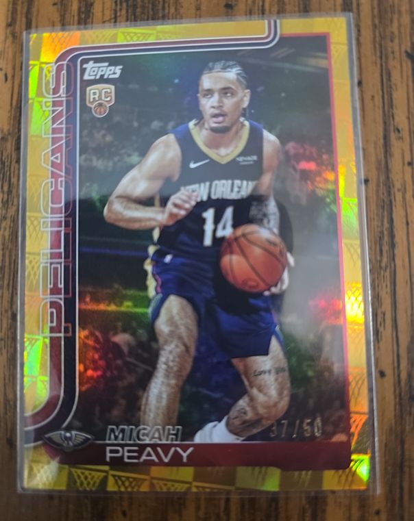 2025-26 Topps Basketball #241 Micah Peavy — front