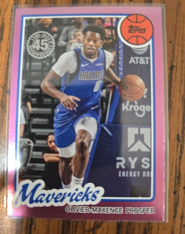 2025-26 Topps Basketball 1980-81 #80BK-47 Olivier-Maxence Prosper — front