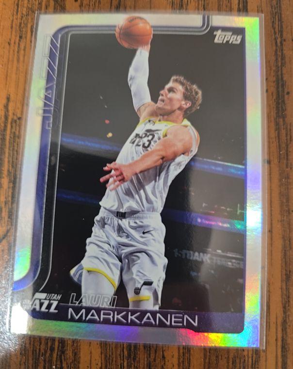 2025-26 Topps #129 Lauri Markkanen — front