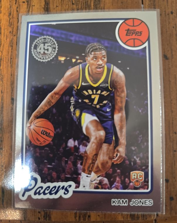 2025-26 Topps #80BK-81 Kam Jones — front