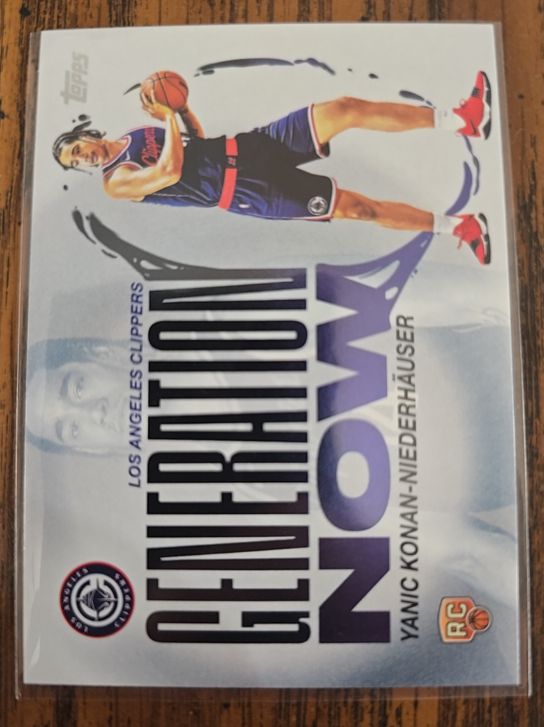 2025-26 Topps Generation Now #GN-30 Yanic Konan-Niederhäuser — front