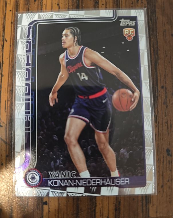 2025-26 Topps Basketball #230 Yanic Konan-Niederhauser — front