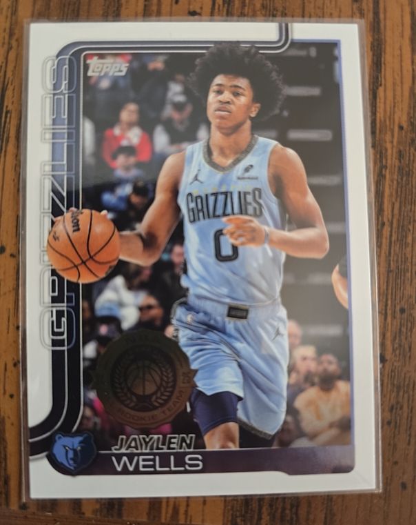2025-26 Topps #183 Jaylen Wells — front