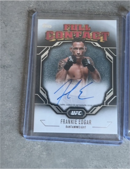 2024 Topps UFC Knockout Full Contact #FCA-FED Frankie Edgar — front