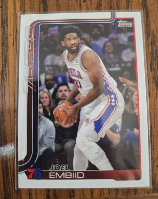 2025-26 Topps #22 Joel Embiid — front
