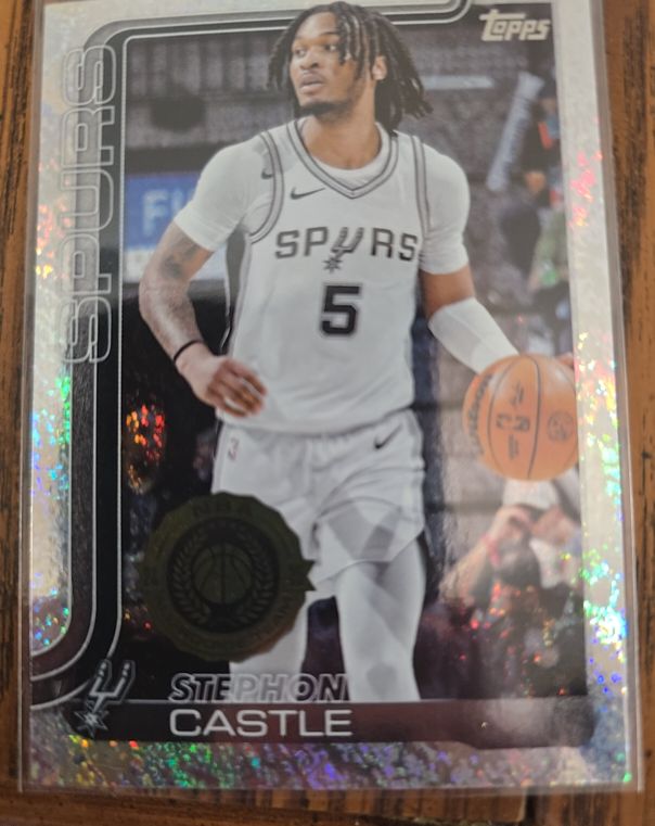 2025-26 Topps #197 Stephon Castle — front