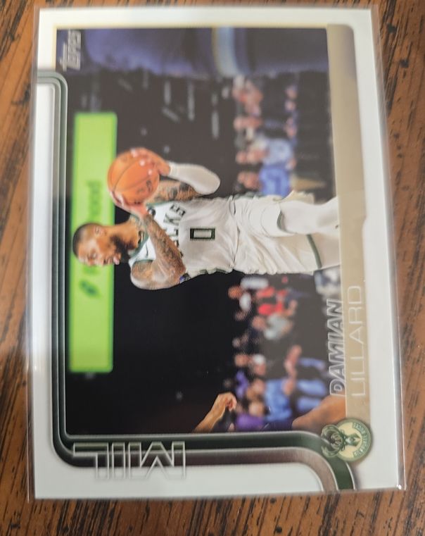 2025-26 Topps #55 Damian Lillard — front