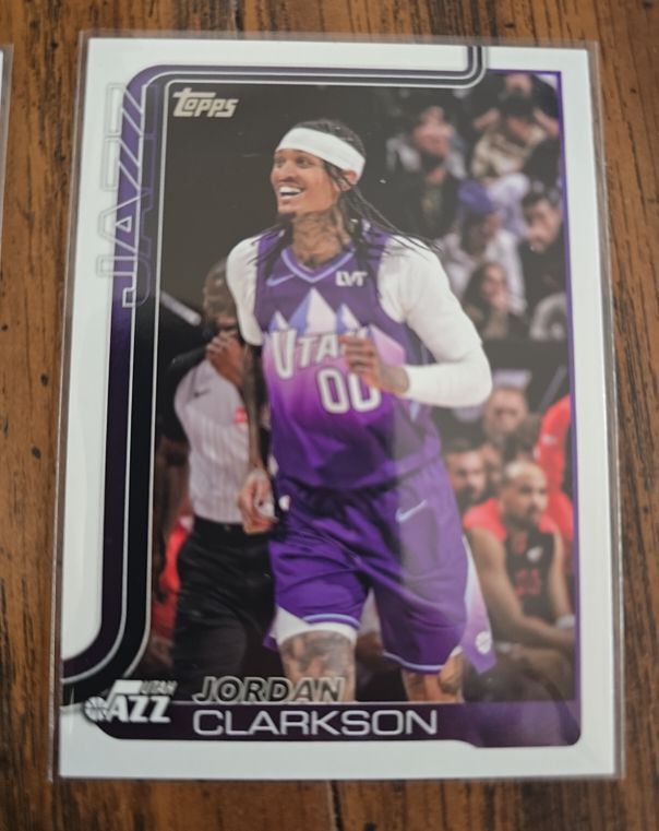 2025-26 Topps #132 Jordan Clarkson — front