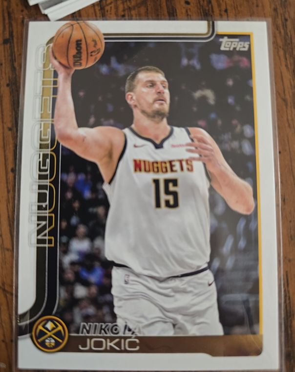 2025-26 Topps #101 Nikola Jokić — front