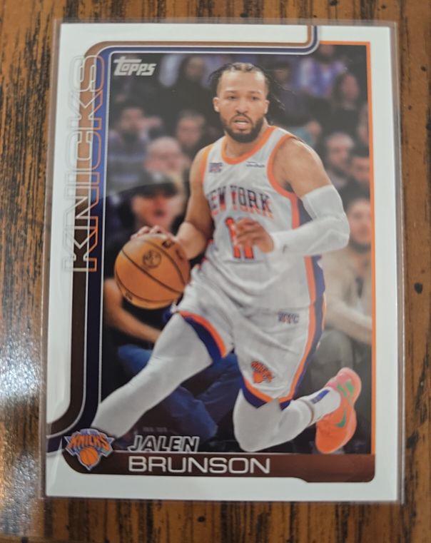 2025-26 Topps #14 Jalen Brunson — front