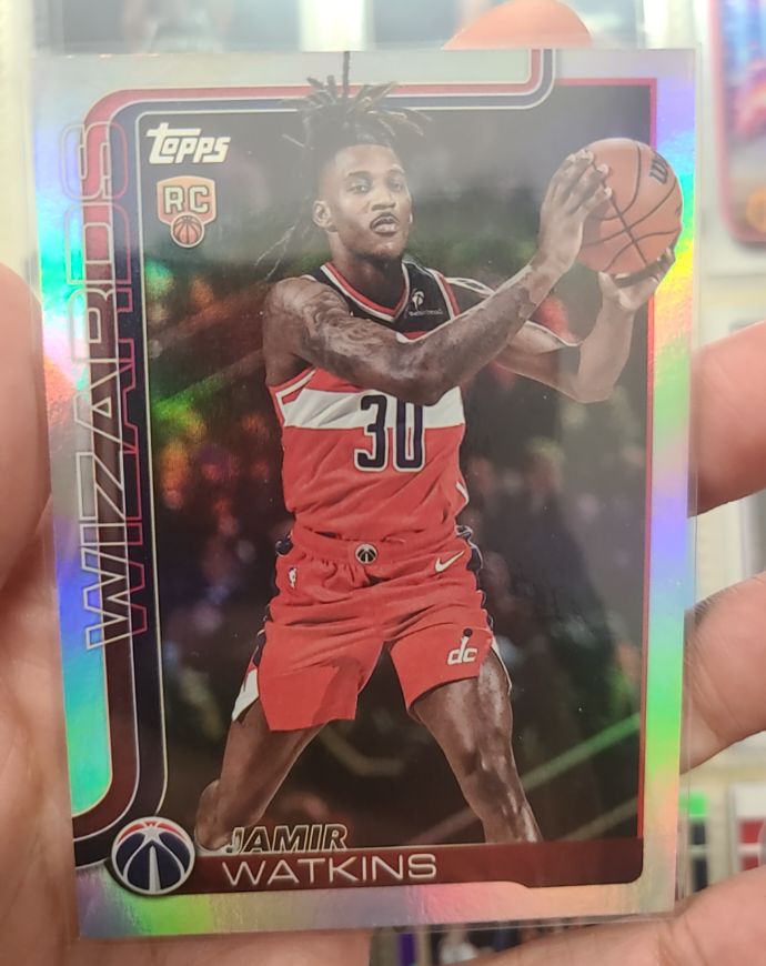 2025-26 Topps #244 Jamir Watkins — front