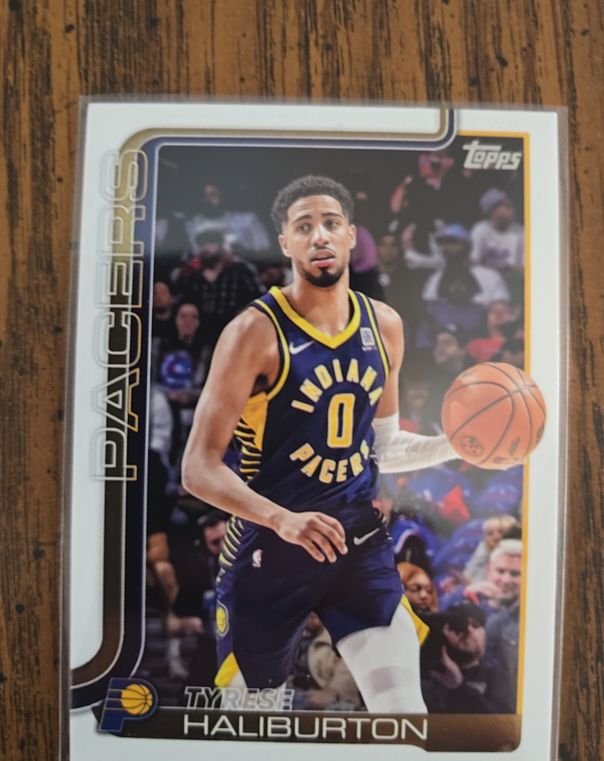 2025-26 Topps #47 Tyrese Haliburton — front