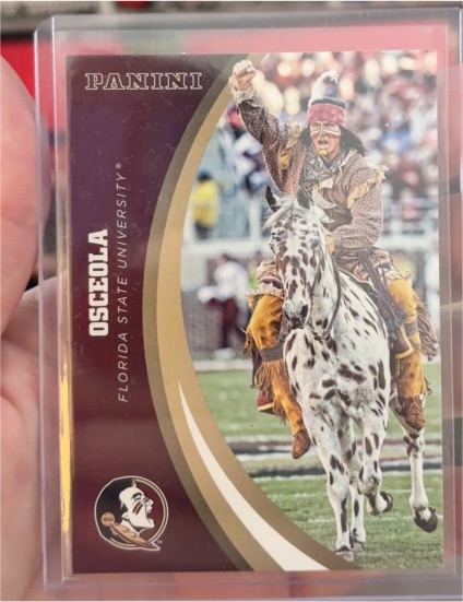 2015 Panini Florida State Seminoles Osceola — front