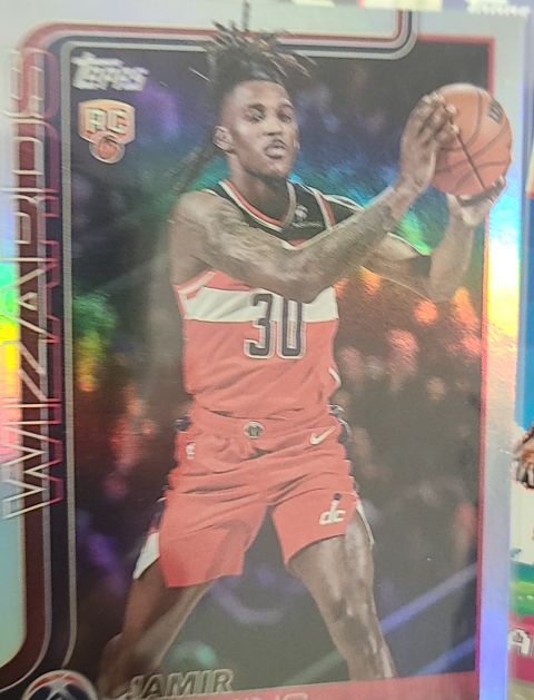 2025-26 Topps #244 Jamir Watkins — front