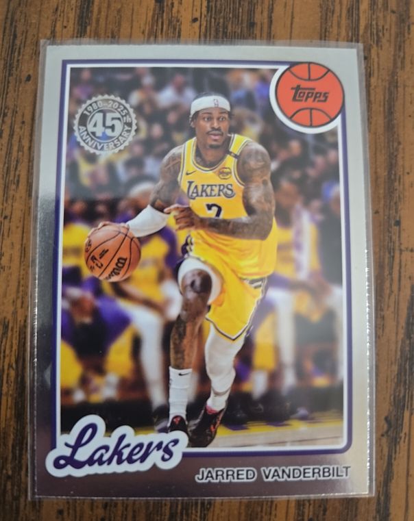 2025-26 Topps Basketball 1980-81 45th Anniversary #80BK-50 Jarred Vanderbilt — front