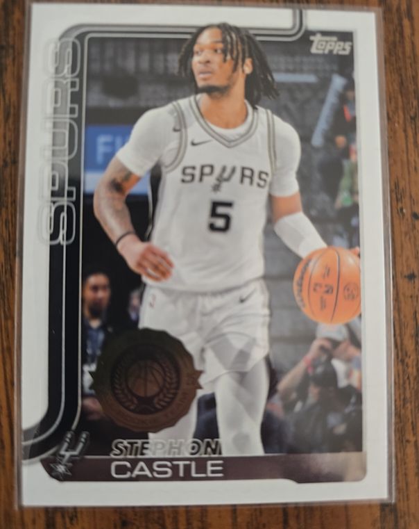 2025-26 Topps #197 Stephon Castle — front