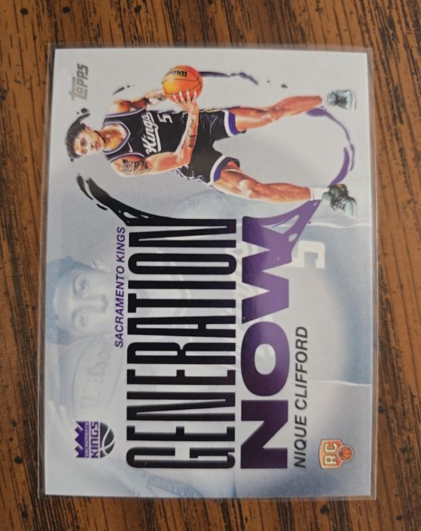 2025-26 Topps Generation Now #GN-24 Nique Clifford — front