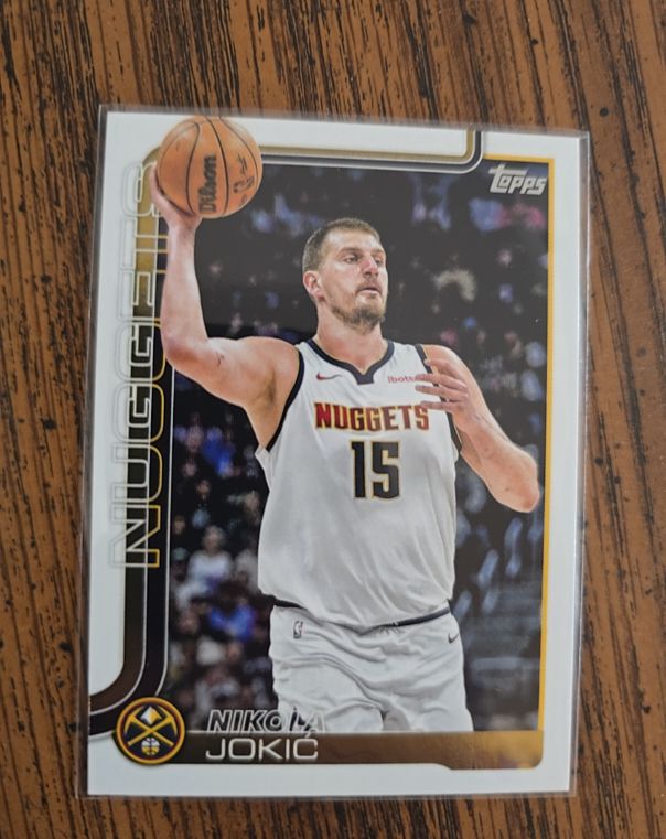 2025-26 Topps Basketball #101 Nikola Jokic — front