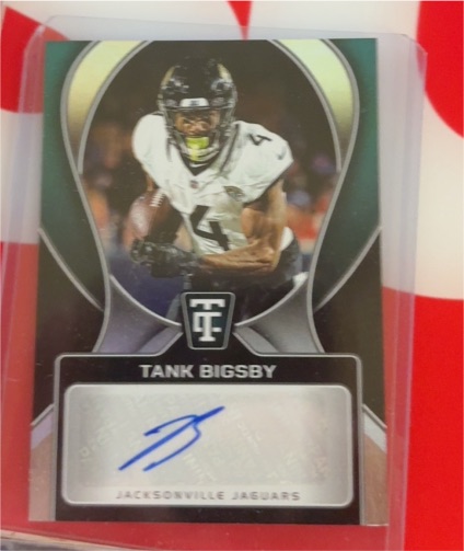 2024 Panini Totally Certified Signatures #SIG-TBY Tank Bigsby — front