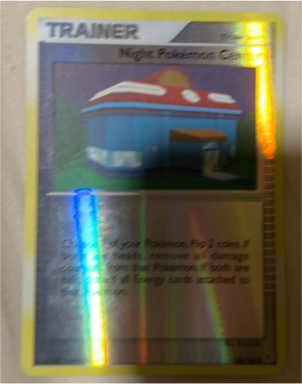 2007 Diamond & Pearl #108 Night Pokemon Center — front