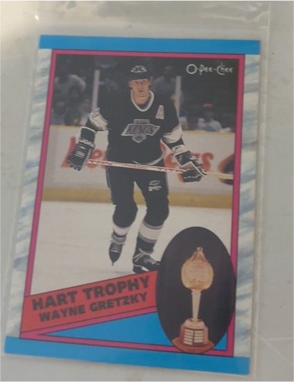 1989-90 O-Pee-Chee #320 Wayne Gretzky — front