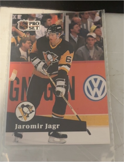 1991-92 Pro Set #183 Jaromir Jagr — front