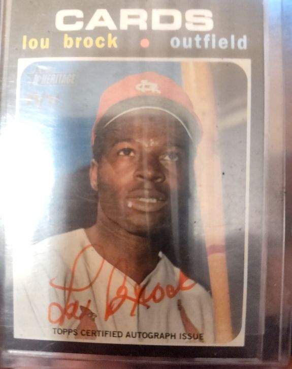 1971 Topps #625 Lou Brock — front