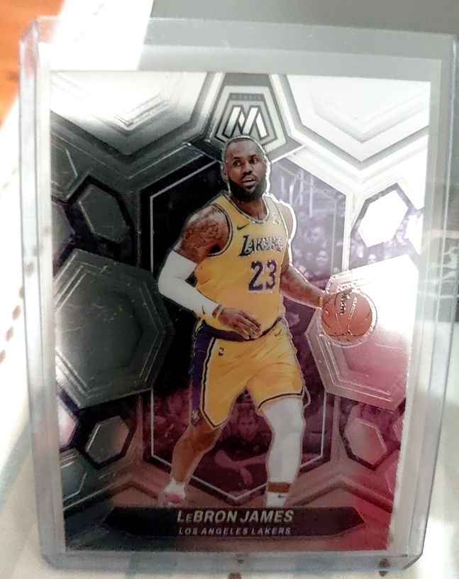 2023-24 Panini Mosaic #92 LeBron James — front