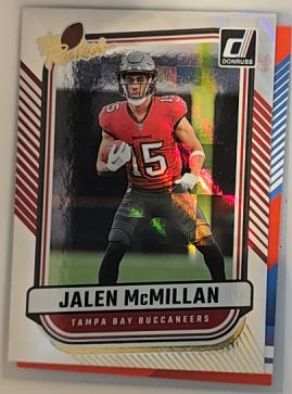 2024 Donruss The Rookies #TR-7 Jalen McMillan — front