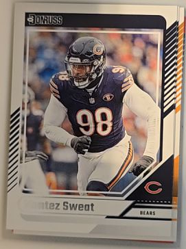 2024 Donruss #83 Montez Sweat Chicago Bears — front