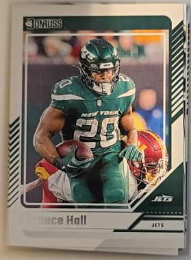2024 Donruss #8 Breece Hall — front