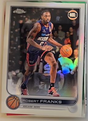 2022-23 Topps Chrome NBL #4 Robert Franks — front