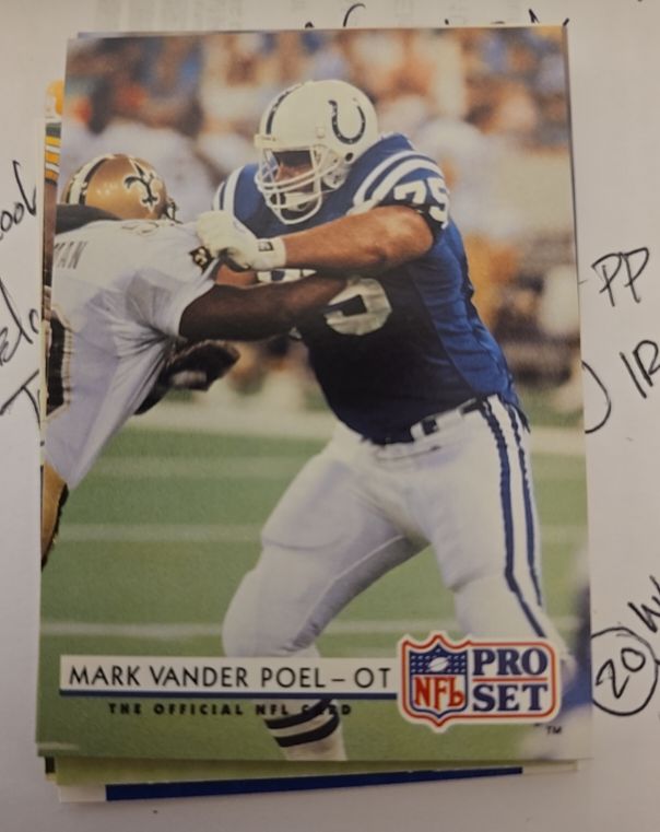 1991 Pro Set #75 Mark Vander Poel — front