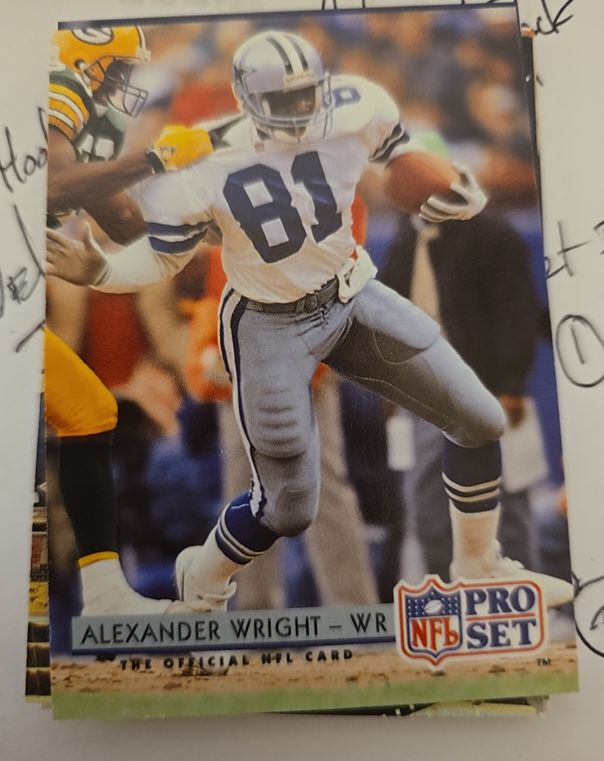 1992 Pro Set #152 Alexander Wright — front