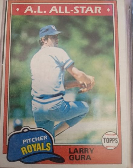 1981 Topps #130 Larry Gura — front