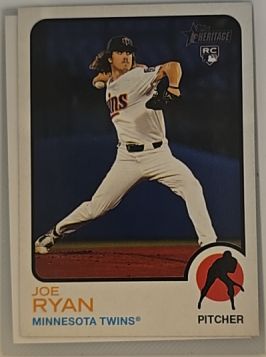 2022 Topps Heritage #370 Joe Ryan — front