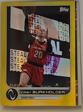 2023 Topps Athletes Unlimited #172 Kirby Burkholder — front