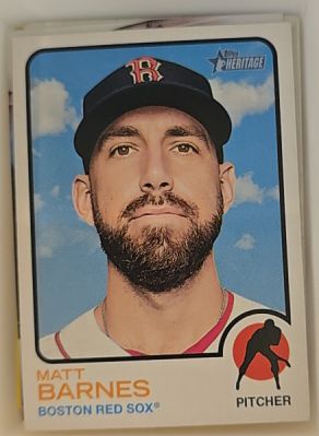 2022 Topps Heritage #376 Matt Barnes — front
