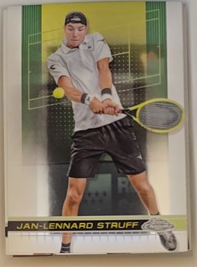 2024 Topps Chrome Tennis #139 Jan-Lennard Struff — front