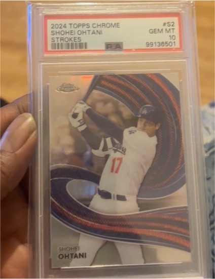 2024 Topps Chrome #S2 Shohei Ohtani Strokes — front