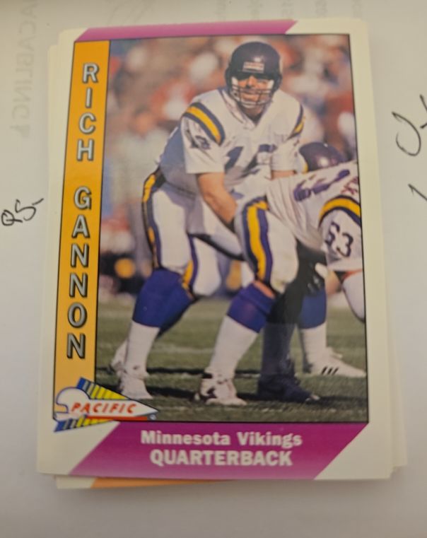 1991 Pacific #301 Rich Gannon — front
