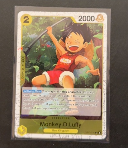 2023 One Piece Card Game ST13-014 Monkey D. Luffy — front