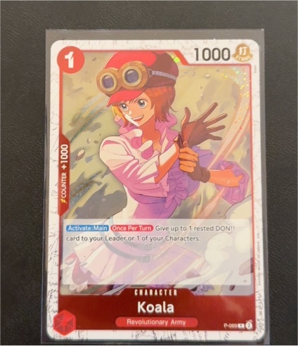 One Piece Card Game P-069 Koala — front