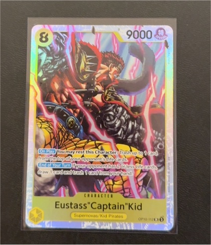2025 One Piece TCG OP10-112 Eustass "Captain" Kid — front